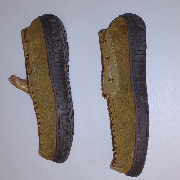 ๐ฃCLARKS Dawson Indoor/ Outdoor Moccasins in Sage - Picture 10 of 12